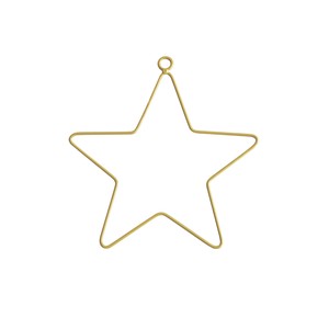 8月下旬入荷【パセオ】ワイヤーリング星（3個入）