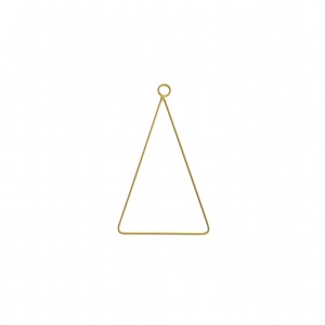 8月下旬入荷【パセオ】ワイヤーリング三角（4個入）