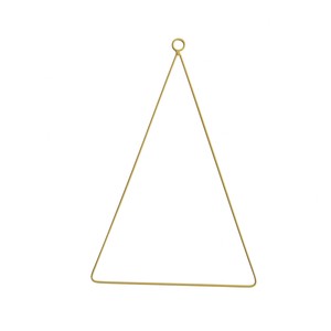8月下旬入荷【パセオ】ワイヤーリング三角（2個入）
