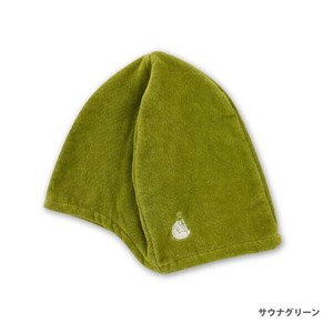 ごリラックス　瞑想サウナハット(今治産)　サウナグリーン 24P45220 【GORELAX サウナグッズ 日除け】