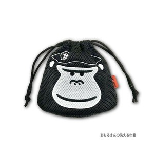 ごリラックス　まもるさんの洗える巾着 25P45463 【GORELAX 収納袋】