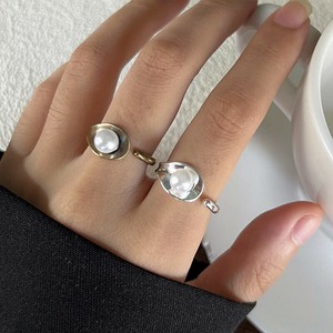 韓国　リング 指輪　リング フリーサイズ　シルバー925メッキ S925 リング　シルバー925 リング