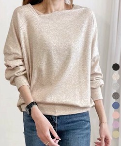 国内即納 2WAY アシンメトリーネックトップス