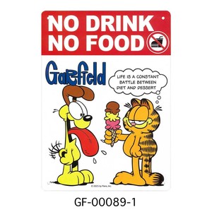 ■2025AW　新作■　GARFIELD　プラスチックサイン　GF-00089-1