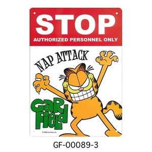 ■2025AW　新作■　GARFIELD　プラスチックサイン　GF-00089-3