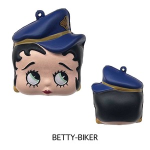 ■2025AW　新作■　BETTY BOOP　スクイーズトッパーキーチェーン　BT-BIKER