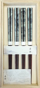 ギフトセット　墨絵4膳組　　日本製　【2025新作】