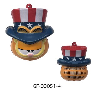 ■2025AW　新作■　GARFIELD　スクイーズトッパーキーチェーン　GF-00051-4