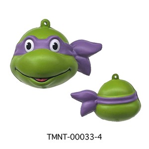■2025AW　新作■　Teenage Mutant Ninja Turtles　スクイーズトッパーキーチェーン　TMNT-00033-4