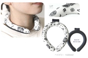【2025春夏新作新作】【ひんやり雑貨】【アイスループ】ポラリス　コールドループMサイズ　ペイズリー