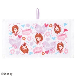【大特価】ディズニー ちいさなプリンセス ソフィア パープルプリンセス おでかけタオル ハンドタオル