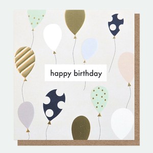【カード】HAPPY BIRTHDAY BALLOONS