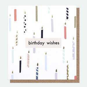 【カード】BIRTHDAY WISHES CANDLE