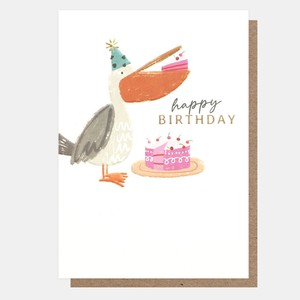 【カード】HAPPY BIRTHDAY PELICAN