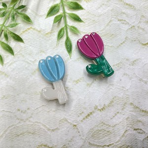 ヘアアクセサリー　ヘアピン　ヘアクリップ　フラワー　お花　チューリップ
