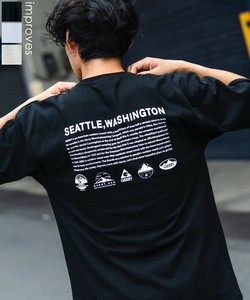 【GERRY】別注アイコニックロゴ半袖Tシャツ