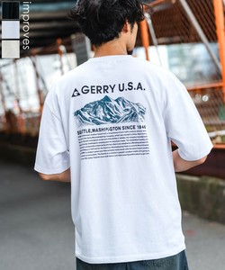 【GERRY】別注ポイントカラーMTモチーフ半袖Tシャツ