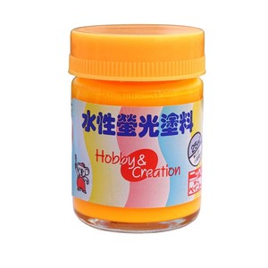 塗料 水性エナメルミニ 25ml イエロー 水性 つやあり