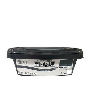 塗料 STYLE DIYペンキ マットフィニッシュ 室内壁用 1.5kg アガート