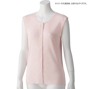 ケアファッション ラン型ホックシャツ(婦人) ピーチ L 80004812
