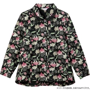 ケアファッション ワンタッチテープ後ろ長めブラウス(婦人) ブラック M 82058121