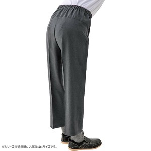 ケアファッション 背中が出にくい深履きパンツ(紳士) グレー LL 9837703