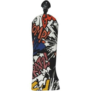 AZROF(アズロフ) スタイルヘッドカバー コミックレッド(03)　UT用・AZ-SHC03U