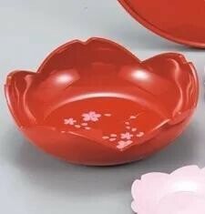 山中塗 桜盛り鉢　1個