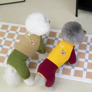 犬用服装 可爱 熊 2颜色