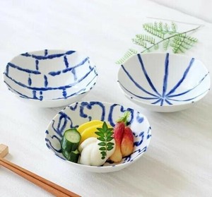 美濃焼　藍ごのみ小鉢セット　3柄組