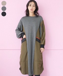 2025年新商品 洋装/连衣裙 切换 口袋 拉链