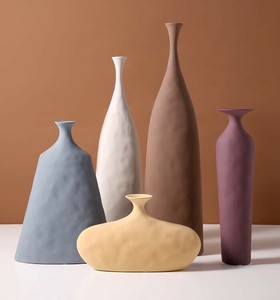 花瓶 陶器 ファッション、シンプル インテリア    WCMA535