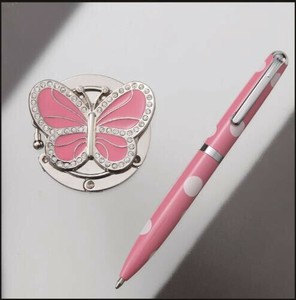 バッグハンガー&ボールペンセット 単柄 T58-41