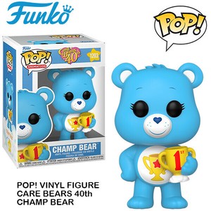 POP! ANIMATION VINYL FIGURE  CARE BEARS 40th CHAMP BEAR【FUNKO】