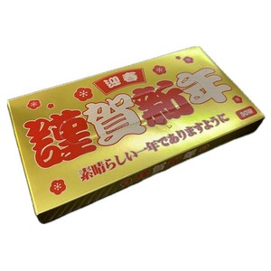 謹賀新年 ゴールドBOXティッシュ30W