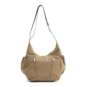 ★【COOCO クーコ】ツヤナイロンラウンド型 ショルダーバッグ
