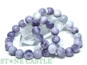 ☆高品質☆【ブレスレット】パープルラリマー (5A) (約11〜11.5mm) 【天然石 パワーストーン】