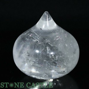 ☆一点物☆【開運＆風水アイテム】レインボー水晶 宝珠 約50mm No.64 【天然石 パワーストーン】