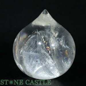 ☆一点物☆【開運＆風水アイテム】レインボー水晶 宝珠 (丸タイプ) 約50mm No.69 【パワーストーン】