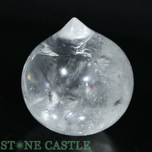 ☆一点物☆【開運＆風水アイテム】レインボー水晶 宝珠 (丸タイプ) 約50mm No.70 【パワーストーン】