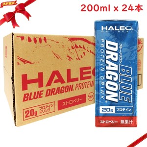 HALEO プロテインドリンク ストロベリーミルク風味 200ml x 24本