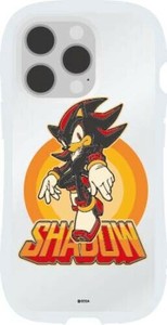 ソニック・ザ・ヘッジホッグ iPhone16 Pro対応 クリスタルクリアケース シャドウ SS-02B