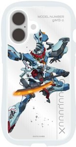 機動戦士Gundam GQuuuuuuX iPhone16対応 クリスタルクリアケース ジークアクス GD-151A