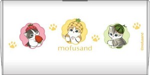 mofusand Type-Cコネクタ付き リチウムイオン充電器 4000mAh フルーツにゃん MOFU-90B