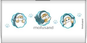 mofusand Type-Cコネクタ付き リチウムイオン充電器 4000mAh サメにゃん MOFU-90A