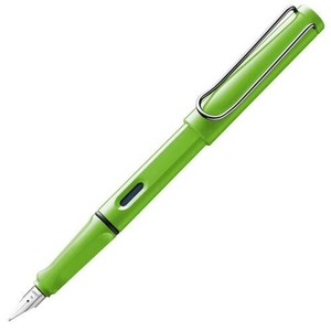 LAMY FP サファリ M 緑 332106 L13GRM グリーン 万年筆 332106