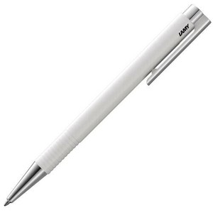 LAMY BP ロゴM+ M 白 M16黒  334367 L204WHMBK ホワイト ボールペン 334367