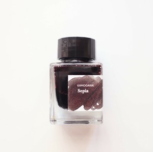 筆屋-ぺんや- インク 30ml KAMOGAWA Sepia