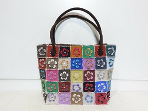 【人気商品】ベトナム・パッチワークバッグ（大）　A