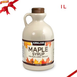 カークランドシグネチャー メープルシロップ 1L パンケーキ 朝食 デザート用